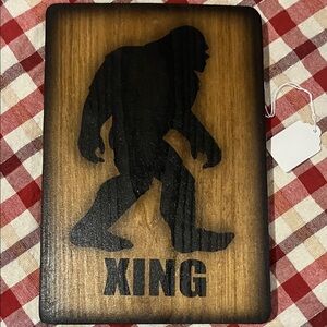 Rustic Bigfoot Wall Art by XING